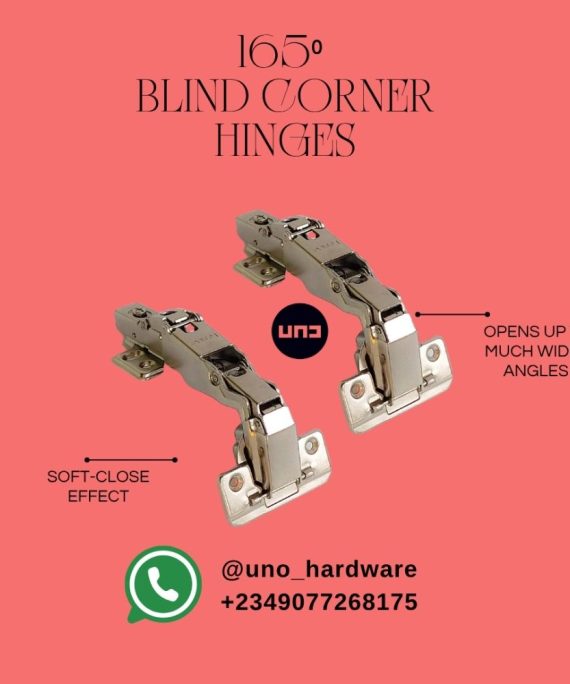 degree wide angle cabinet hinges soft close blind corner nickel finish