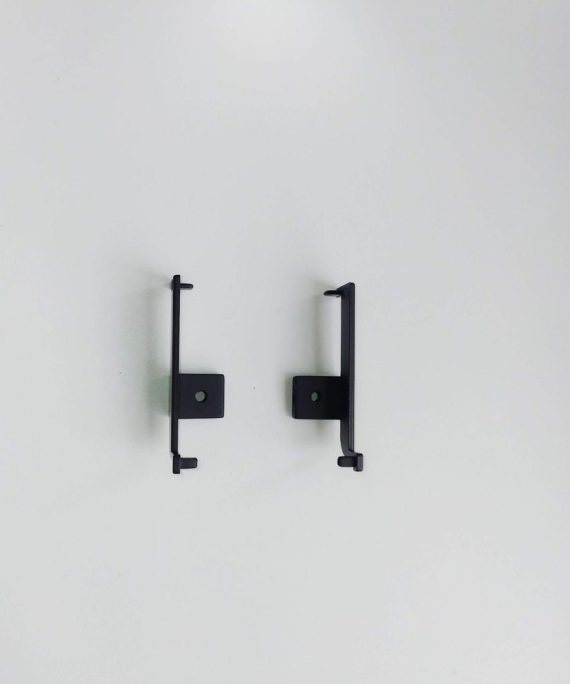 gola profile end caps pair matte black for l shape and c shape profiles