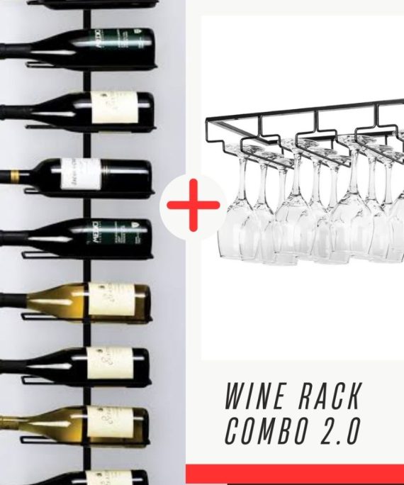 modular wall mounted wine rack solid iron bottles mm black powder