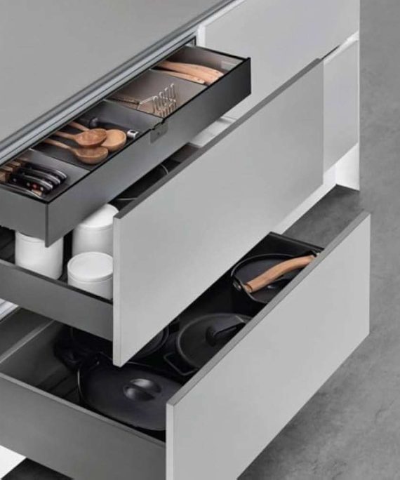 tandem metal drawer box full extension soft close in mm mm mm
