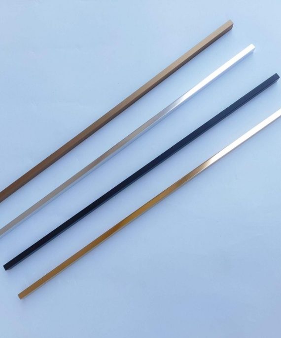 ultra slim cabinet handle solid aluminium mm mm and mm